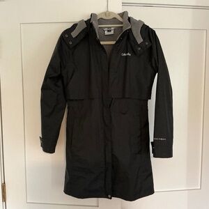 Columbia Girl’s Long Rain Coat with Omni-tech